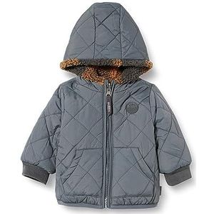 Noppies Baby Baby Jongens Boys Jacket TICE Reversible Jacket, Dust Grey-N085, 68, Dust Grey - N085, 68 cm