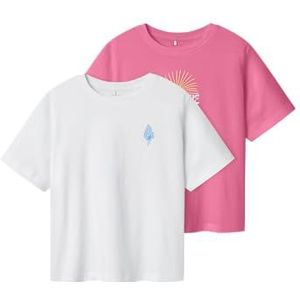 Bikini - Geribbelde Kraag - Jersey - Motiefprint - Kwartmouw