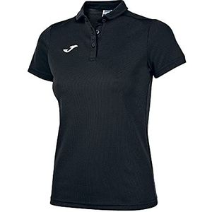 Joma Dames Polo Hobby zwart M/C XXS zwart - 100