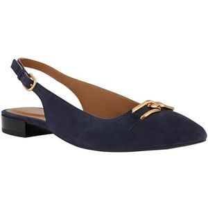 Geox Dames D Charyssa Ballet Flat, Navy, 40 EU, Donkerblauw, 40 EU