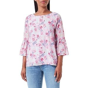 Sidona Damesblouse 10130394, roze lichtblauw, S, Roze Lichtblauw, S