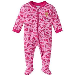 Schiesser baby-meisjespak met voet tweedelige pyjama