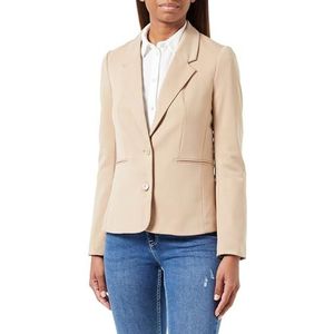 VERO MODA Dames VMLUCCA LS Slim Jersey NOOS Blazer, Silver Mink, L, Silver Mink, L