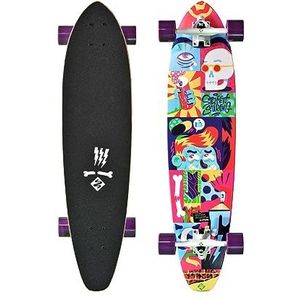 Longboard Cut Kicktail 36"" Comics