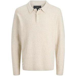 Jack & Jones - Jprblamaverick Knit Pack - Trui - Crème - Regular Fit