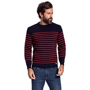 Armor Lux, Pullover Marin"Molene" Erfgoed Heren, meerkleurig (I78 schip/chilirood I78 schip/chilirood), L