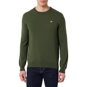 GANT - Col en C CTN/WO - Country Green - Sweater