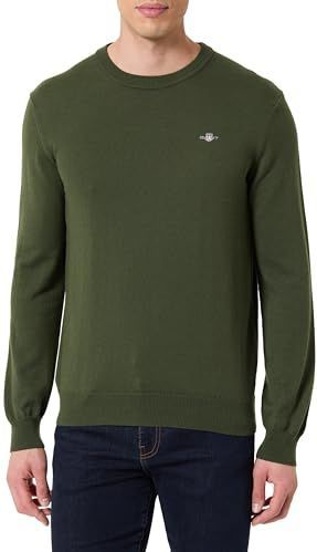 GANT - Col en C CTN/WO - Country Green - Sweater