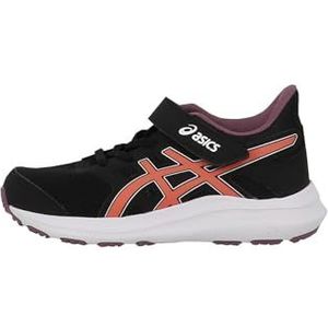 ASICS Jolt 4 PS Sneakers voor jongens, Black Desert Red, 30 EU