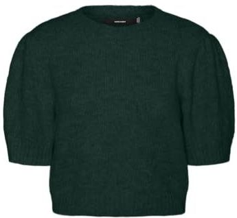 Vmnovah - Gebreide Pullover - O-hals - Korte Mouwen - Regular Fit