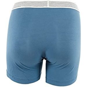 Levi's Sportswear Organic Cotton Label Boxer Shorts voor heren, verpakking van 2 stuks, Blue Combo, M