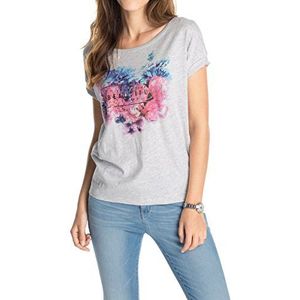 ESPRIT dames T-shirt met bloemenprint