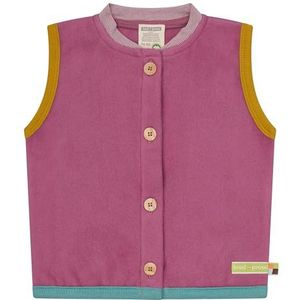 loud + proud Vest van katoen-fleece, GOTS-gecertificeerd