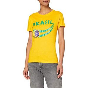 Supportershop Brasil Fan T-shirt voor dames