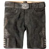 Stockerpoint - Herenbroek - Grafiet - Leren Broek - Hoogwaardig Geitenleer