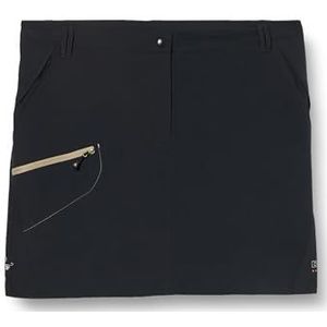 Deproc KENORA Long Softshellbroek voor dames, outdoorbroek, trekkingbroek, waterdicht, zwart, 20 Kurz