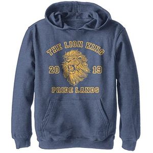 Disney jongens pride lands simba Hoodie Marineblauw Heather S