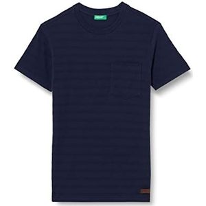 United Colors of Benetton T-shirt voor kinderen en jongens, blauw 252, 150
