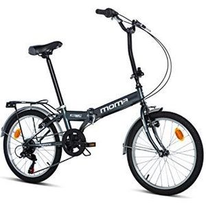 moma bikes Opvouwbare fiets, street, Shimano 6 versnellingen