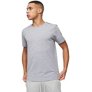 Crosshatch Heren APOLLOS T-shirt, grijs mergel, medium, Grijs Marl, M