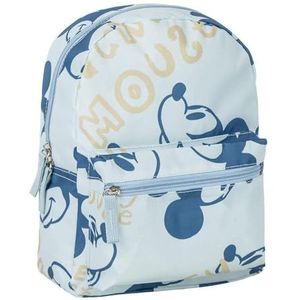 CERDÁ LIFE'S LITTLE MOMENTS Bedrukte kleuterrugzak met Mickey Mouse, uniseks, voor kinderen, blauw, maat S, Blauw, S