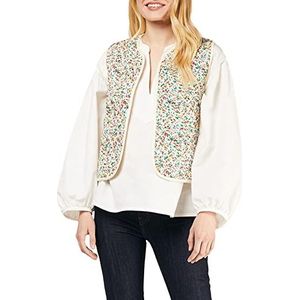 People Tree Dames V&A Margie Vest Multi Coloured, 8, Meerkleurig, 34