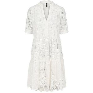 YAS Dames Yasholi Ss Dress S. Noos jurk, Star White, XXL