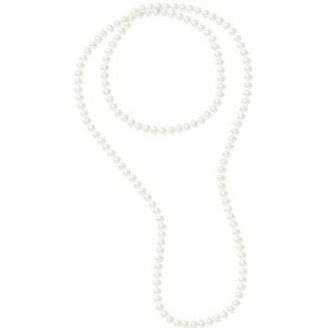 Pearls & Colors Parelketting - AM17-SC-POT89-WH-120