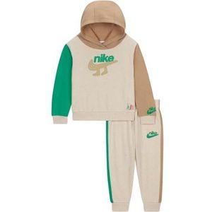 NIKE -Overall, bestaande uit sweatshirt en broek, sweatshirt met capuchon, sweatshirt met kangoeroezakken, sweatshirt met geborduurd logo, broek met verstelbare taille met trekkoord, broek met