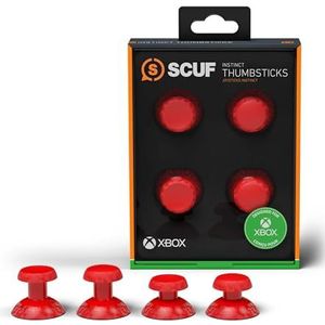 SCUF Set van 4 verwisselbare Instinct-joysticks - vervangende joysticks alleen voor de Xbox Series X|S Instinct Pro Performance Controller - zwart 504-601-01-009-NA