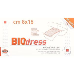 GIMA 34862 stickers, steriele Tnt, 8 x 15 cm, 50 stuks