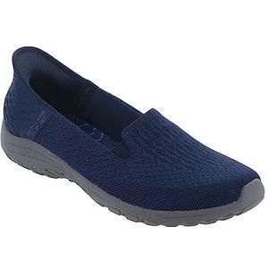 Skechers Reggae Fest 2.0 Guiding Light voor dames, Navy Mesh, 41 EU