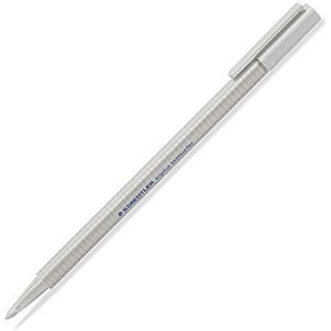 Staedtler Triplus 362 C-820 Markeerstift, ergonomische driehoekige vorm, hoge kwaliteit, Made in Germany, lijnbreedte 1-4 mm, set van 10 stuks, vintage kleur lichtgrijs, 362