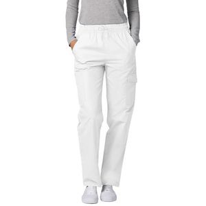 Adar Universeel Schrobben Voor Vrouwen - Konische Lading Schrobben Broek - 506 - Weiß - S