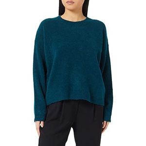 Sisley Womens L/S 109RL101K Sweater, Teal Green 71J, XL