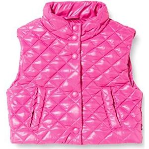 United Colors of Benetton 2EO0CJ00A Donsvest voor meisjes, fuchsia 1Y8, S, fuchsia 1y8