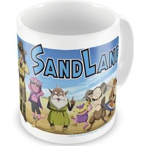 Grupo Erik Mok Sand Land - Koffiemok - Mok van keramiek - 350 ml - Officiële licentie