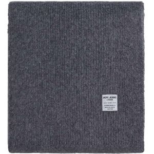 Pepe Jeans West sjaal voor heren, grijs, eenheidsmaat, Grijs (Donkergrijs Marl), Eén maat