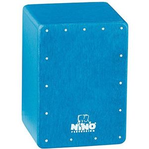 Meinl Percussion NINO955B Mini Cajon Shaker blauw