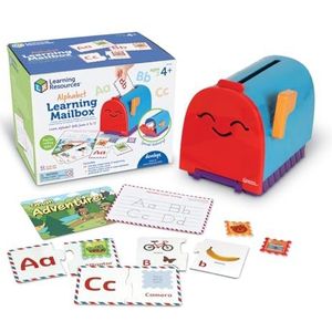 Learning Resources Leer-het-alfabet Brievenbus, alfabet speelgoed, een leuk alfabet-puzzelspel, alfabet match puzzels, brievenbusspel, educatief speelgoed vanaf 4 jaar