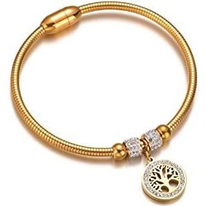 Armband met levensboom – geluksbrenger-armband voor dames en heren