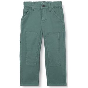 s.Oliver Casual broek voor jongens van katoenen stretch, petrol, 116 cm (Slank)