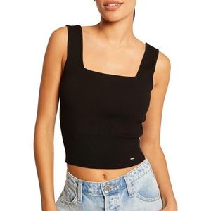 Morgan Pullover tanktop met brede bandjes, Zwart, XS