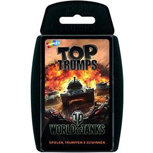 Winning Moves - TOP TRUMPS - World of Tanks - Panzer Kaartspel - Leeftijd 6+ - Duits