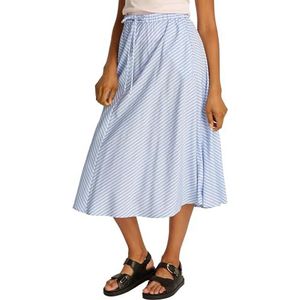 Tommy Hilfiger - Plooirok - Blauw - Katoen