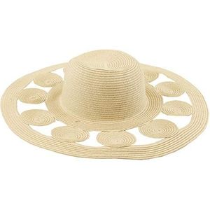 For Time Sombrero Mujer zonnehoed voor dames, Beige, Universal (58 centimeters)