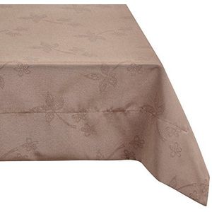 Comptoir du Linge csi05005 tafelkleed rechthoekig stof/polyester/katoen/teflon 250 x 150 x 0,5 cm, taupe, 150 x 250 cm