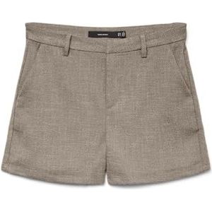 VERO MODA Dames Vmfrida Mr Shorts Noos, maansteen, 38