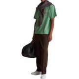 UNITED COLORS OF BENETTON Shirt  lichtgroen / donkerrood