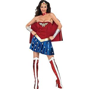 Rubie's Officiële Dames Wonder Woman Volwassen Kostuum - Klein
